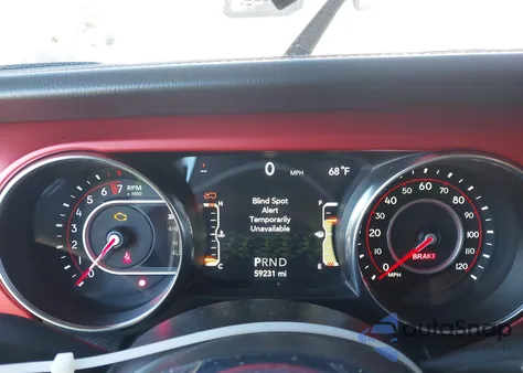 2019 Jeep Wrangler Unlimited Rubicon 4X4 z USA, uszkodzony, nr VIN 1C4HJXFG4KW662998